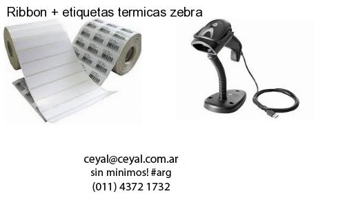 Ribbon etiquetas termicas zebra