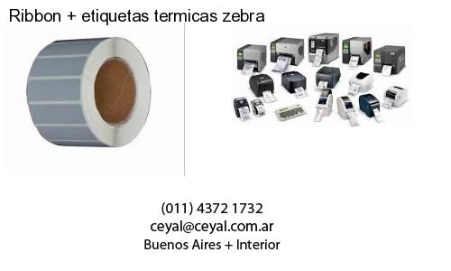 Ribbon   etiquetas termicas zebra