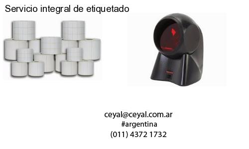 Servicio integral de etiquetado