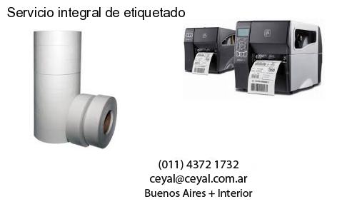 Servicio integral de etiquetado