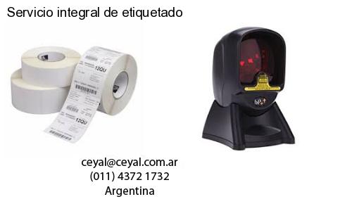 Servicio integral de etiquetado