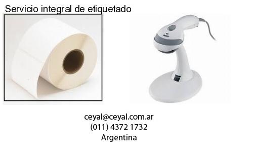 Servicio integral de etiquetado
