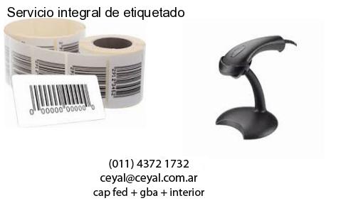 Servicio integral de etiquetado