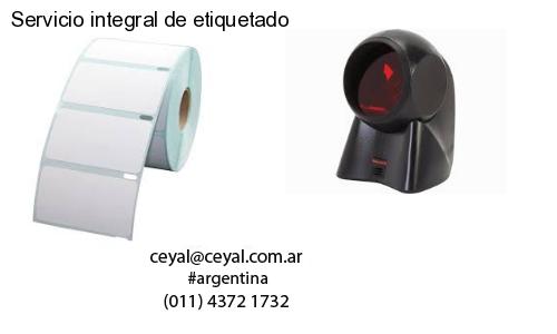 Servicio integral de etiquetado
