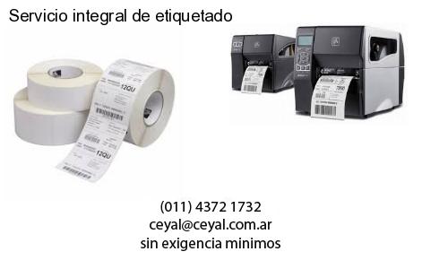 Servicio integral de etiquetado