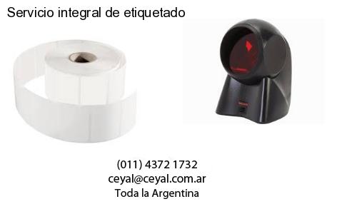 Servicio integral de etiquetado