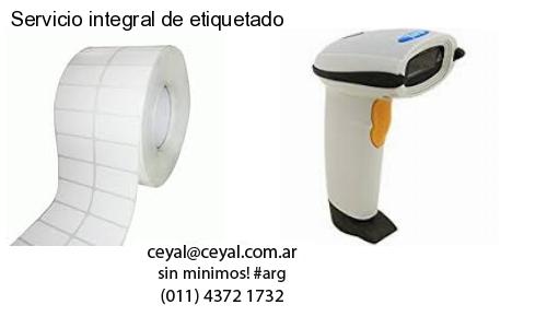 Servicio integral de etiquetado