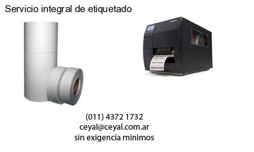 Servicio integral de etiquetado