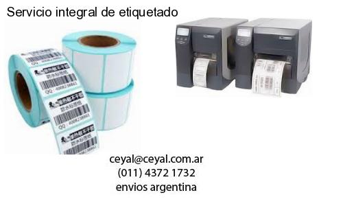 Servicio integral de etiquetado