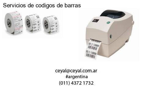Servicios de codigos de barras
