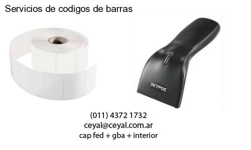 Servicios de codigos de barras