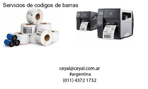 Servicios de codigos de barras
