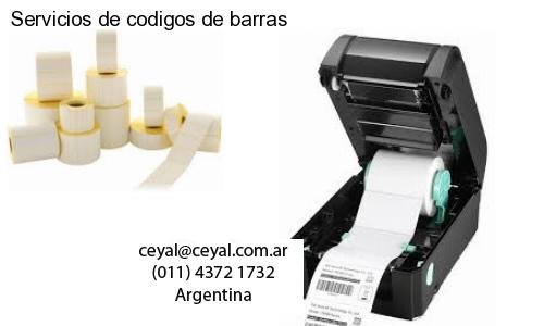Servicios de codigos de barras