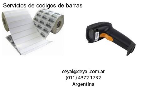 Servicios de codigos de barras