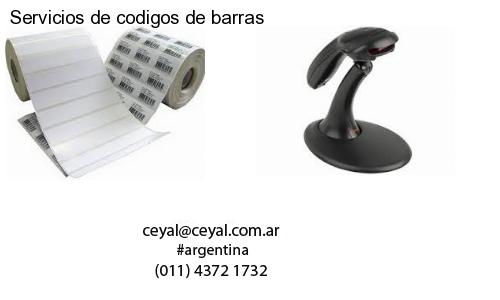 Servicios de codigos de barras
