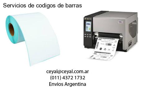 Servicios de codigos de barras