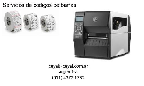 Servicios de codigos de barras