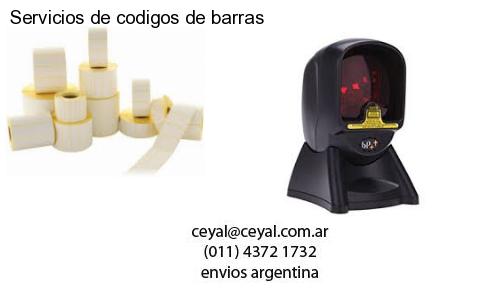 Servicios de codigos de barras