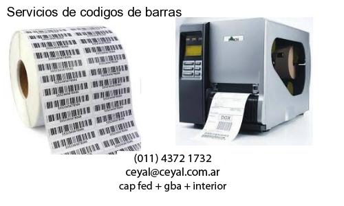 Servicios de codigos de barras