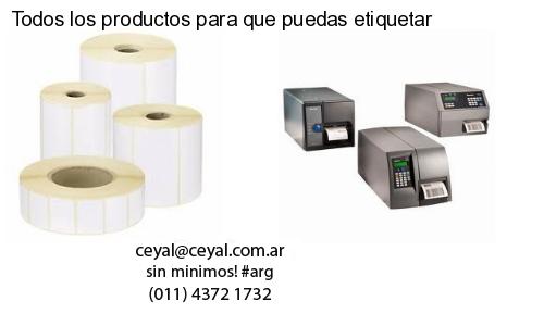 Todos los productos para que puedas etiquetar