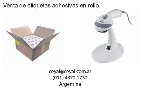 Venta de etiquetas adhesivas en rollo