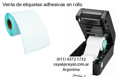 Venta de etiquetas adhesivas en rollo
