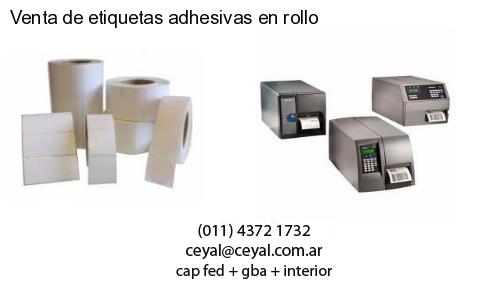 Venta de etiquetas adhesivas en rollo