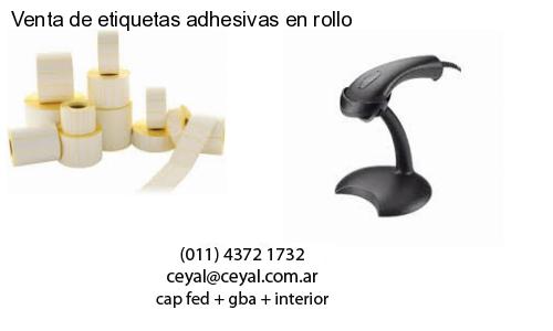 Venta de etiquetas adhesivas en rollo