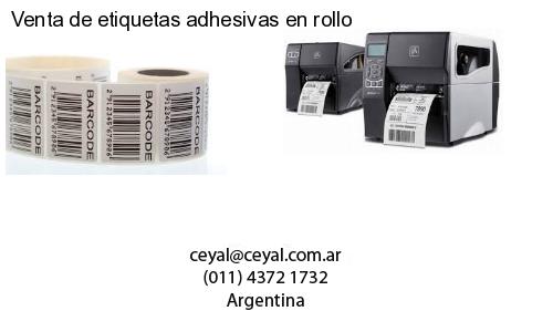 Venta de etiquetas adhesivas en rollo