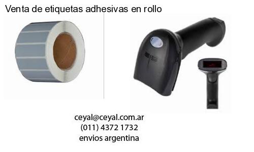 Venta de etiquetas adhesivas en rollo