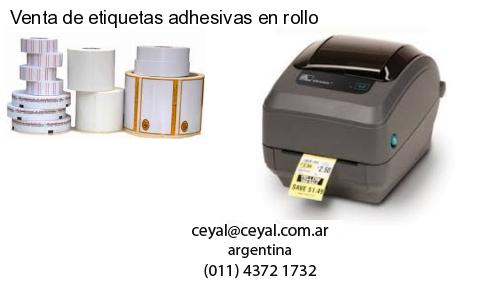 Venta de etiquetas adhesivas en rollo
