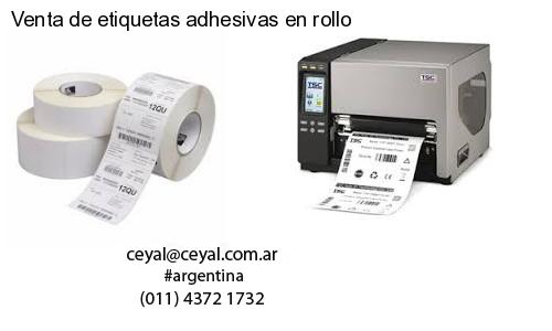 Venta de etiquetas adhesivas en rollo