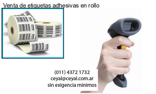 Venta de etiquetas adhesivas en rollo