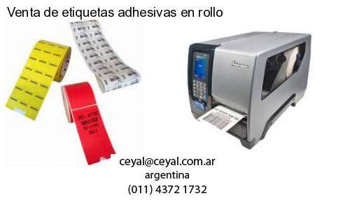 Venta de etiquetas adhesivas en rollo