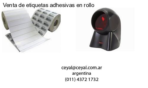 Venta de etiquetas adhesivas en rollo