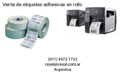 Venta de etiquetas adhesivas en rollo