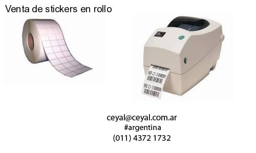 Venta de stickers en rollo