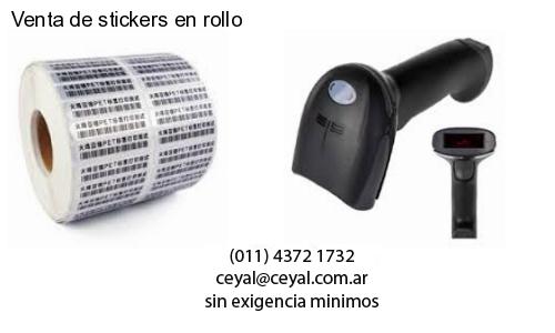 Venta de stickers en rollo