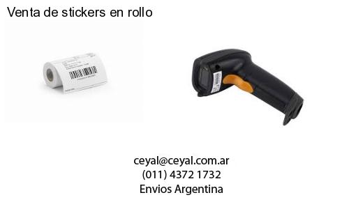 Venta de stickers en rollo