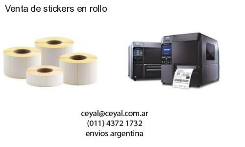 Venta de stickers en rollo