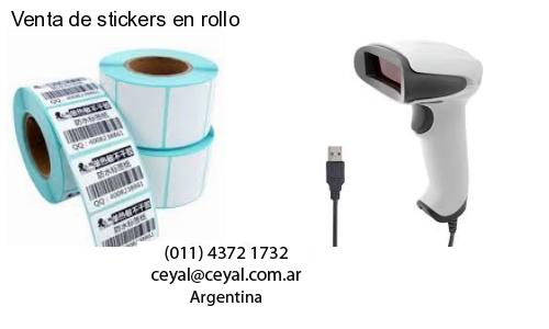 Venta de stickers en rollo