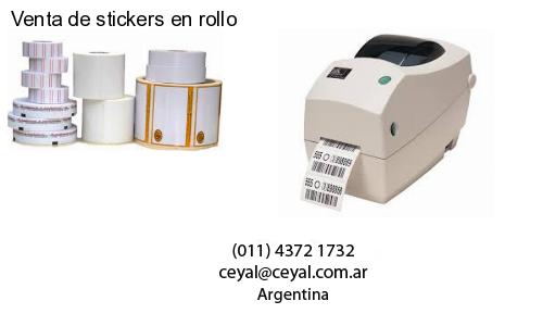 Venta de stickers en rollo