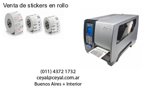 Venta de stickers en rollo