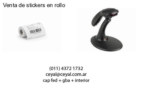 Venta de stickers en rollo