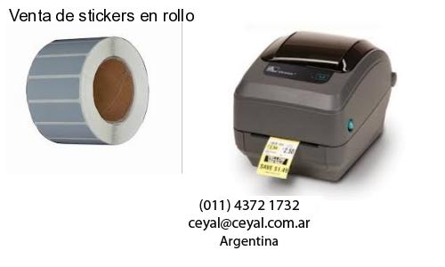 Venta de stickers en rollo