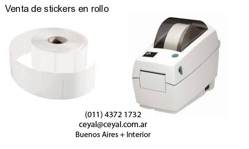 Venta de stickers en rollo