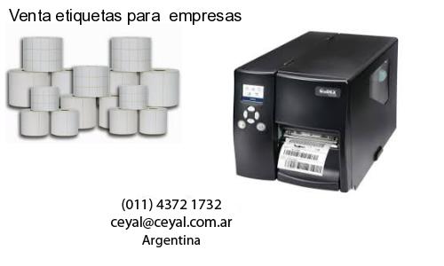 Venta etiquetas para  empresas