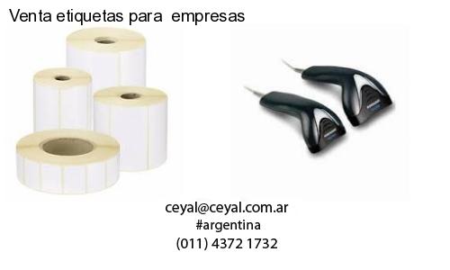 Venta etiquetas para  empresas