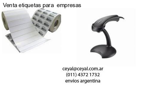 Venta etiquetas para  empresas