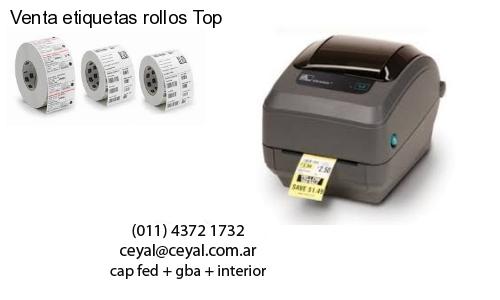 Venta etiquetas rollos Top